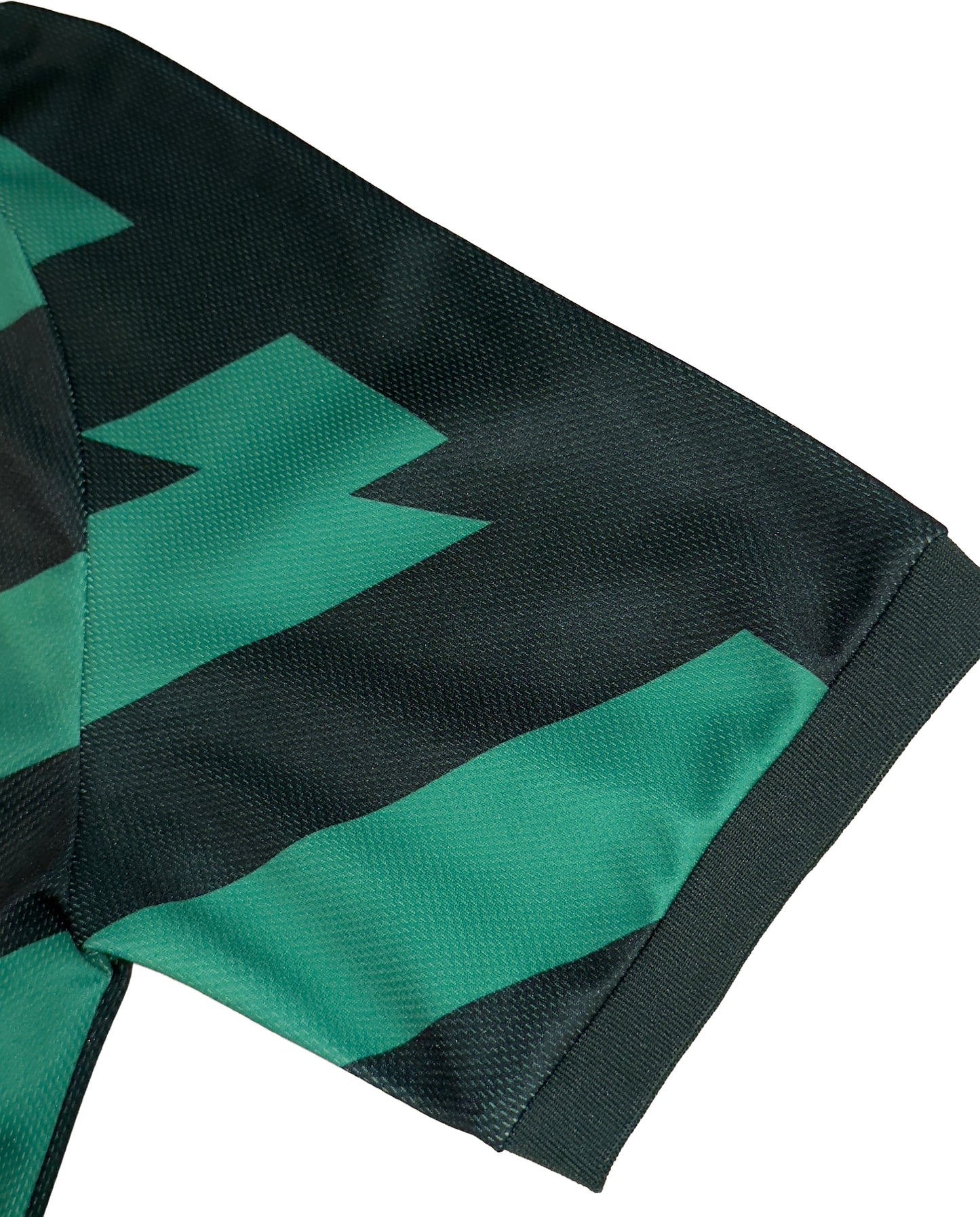 Green Stripe Polo Jersey
