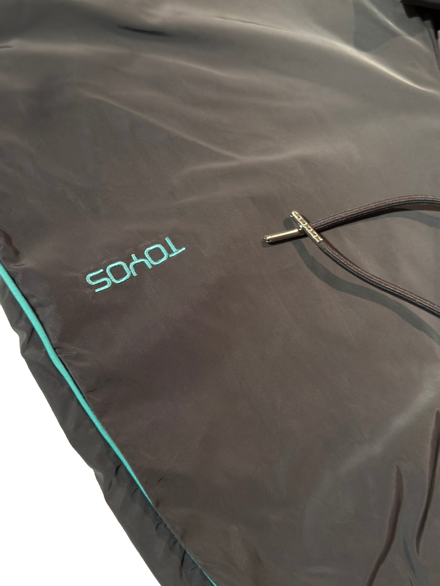 Green Side-Stripe Ash Pants
