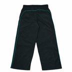 Pantalones de chándal verdes con raya lateral